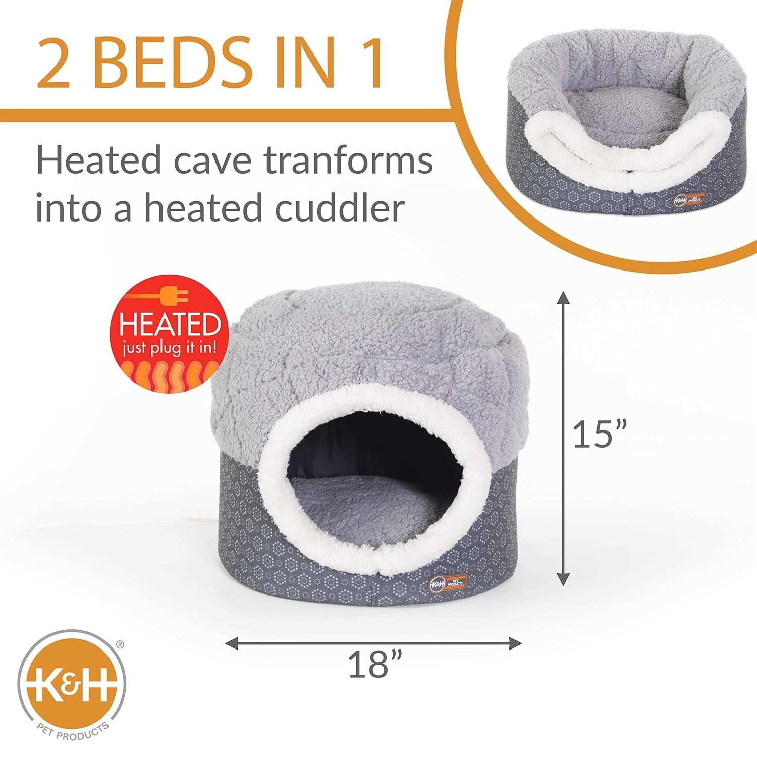 Heated Cat Bed V217344