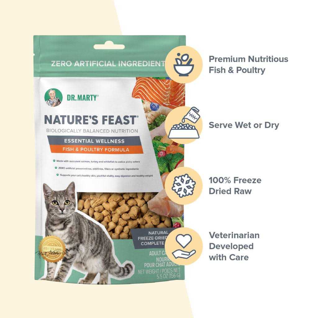Freeze Dried Raw Cat Food Fish & Poultry C4227