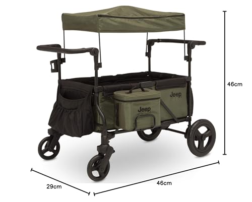 Stroller Wagon with Cooler Bag and Parent Organizer E184917