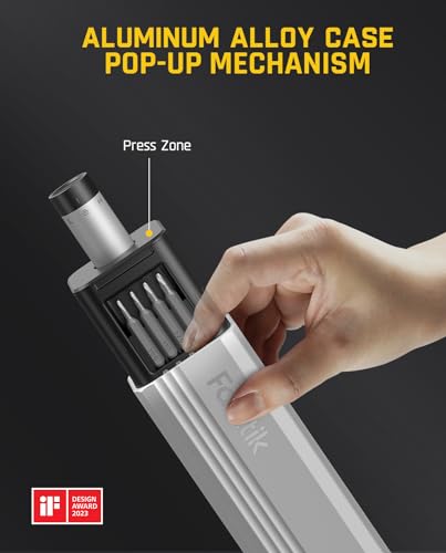 Mini Electric Screwdriver Set, 50-in-1 Magnetic Bits for Electronics Repair X20182