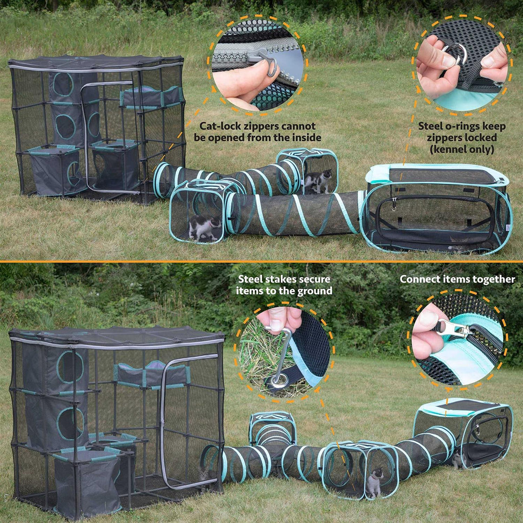 Indoor Outdoor Cat Furniture with Scratching Posts J453