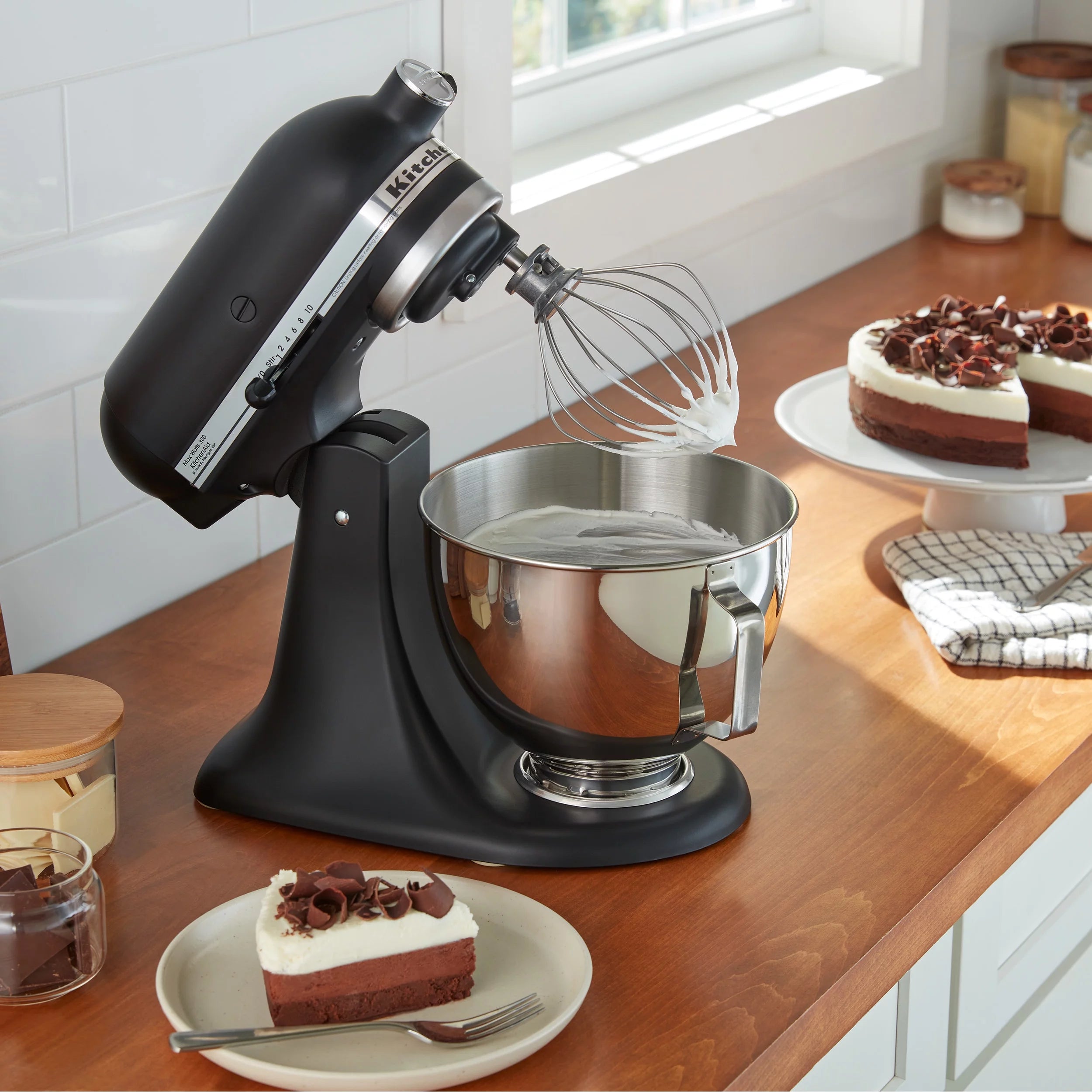 4.5 Quart Tilt-Head Stand Mixer, Black Matte Y78441