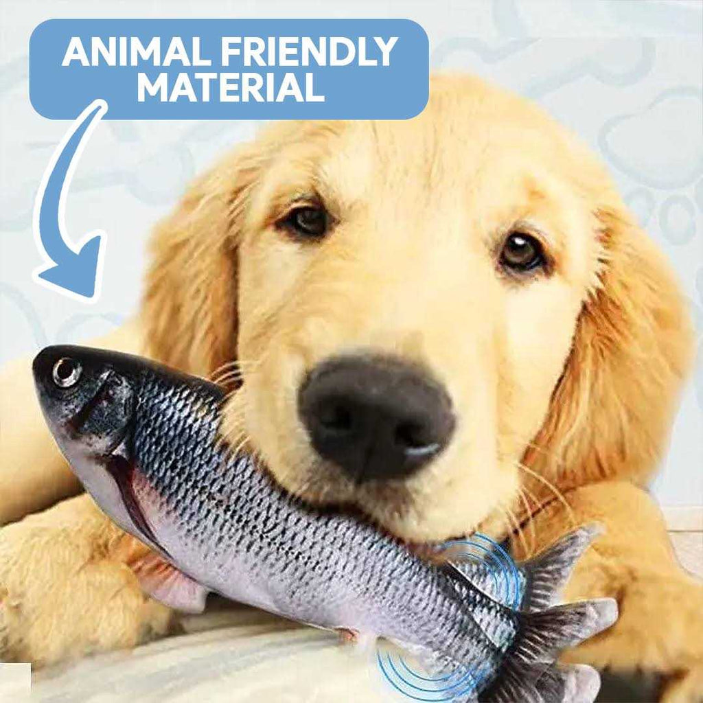 Interactive Pet Toy for Dogs & Cats, Moving Fish to Challenge Natural Instincts C5328