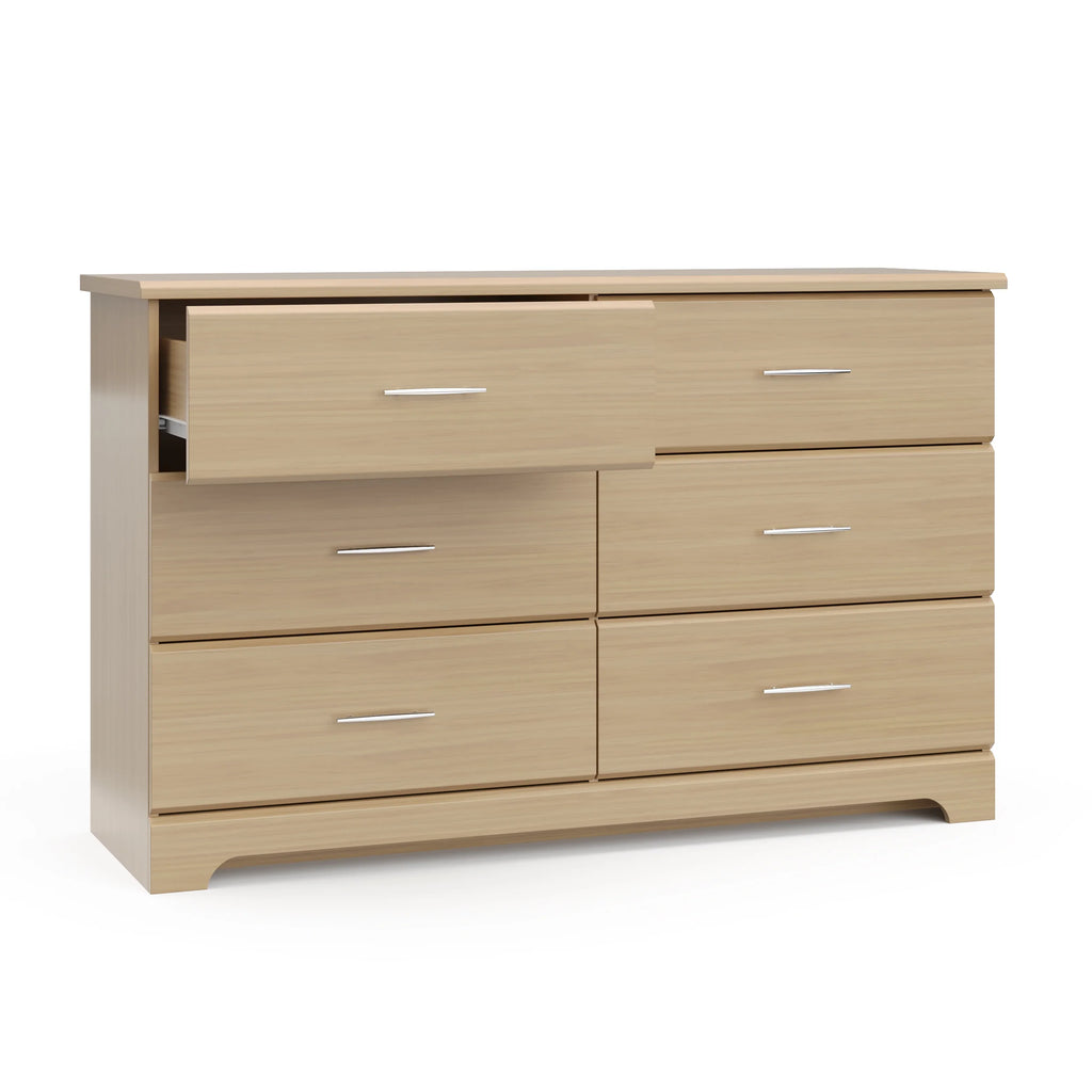6 Drawer Double Dresser, Driftwood Y122916