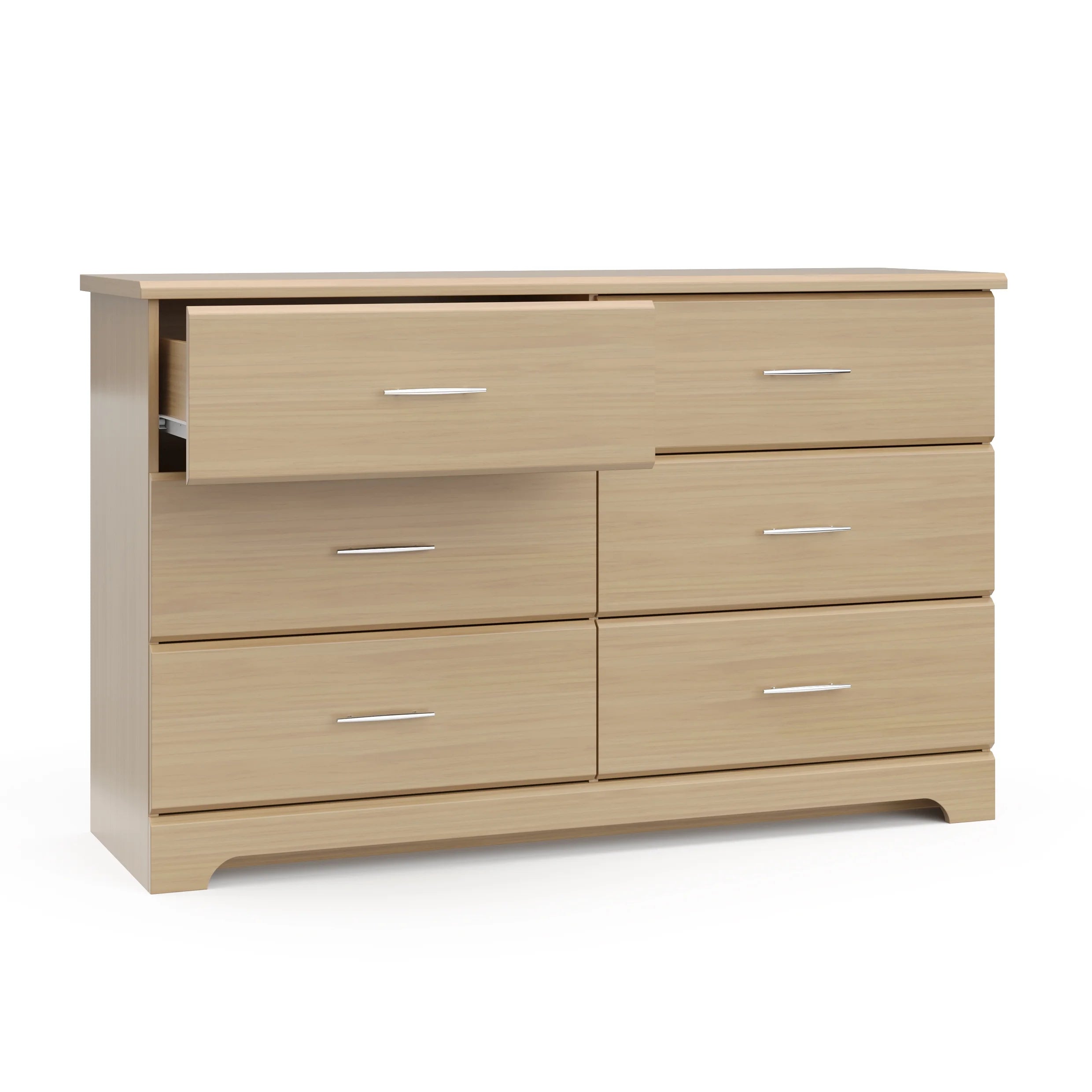 6 Drawer Double Dresser, Driftwood Y122916