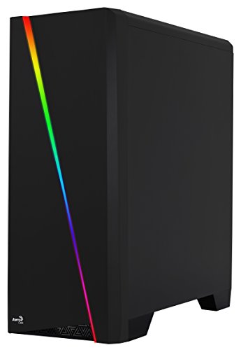 Mid Tower PC Case with Acrylic Side Window, Black L162