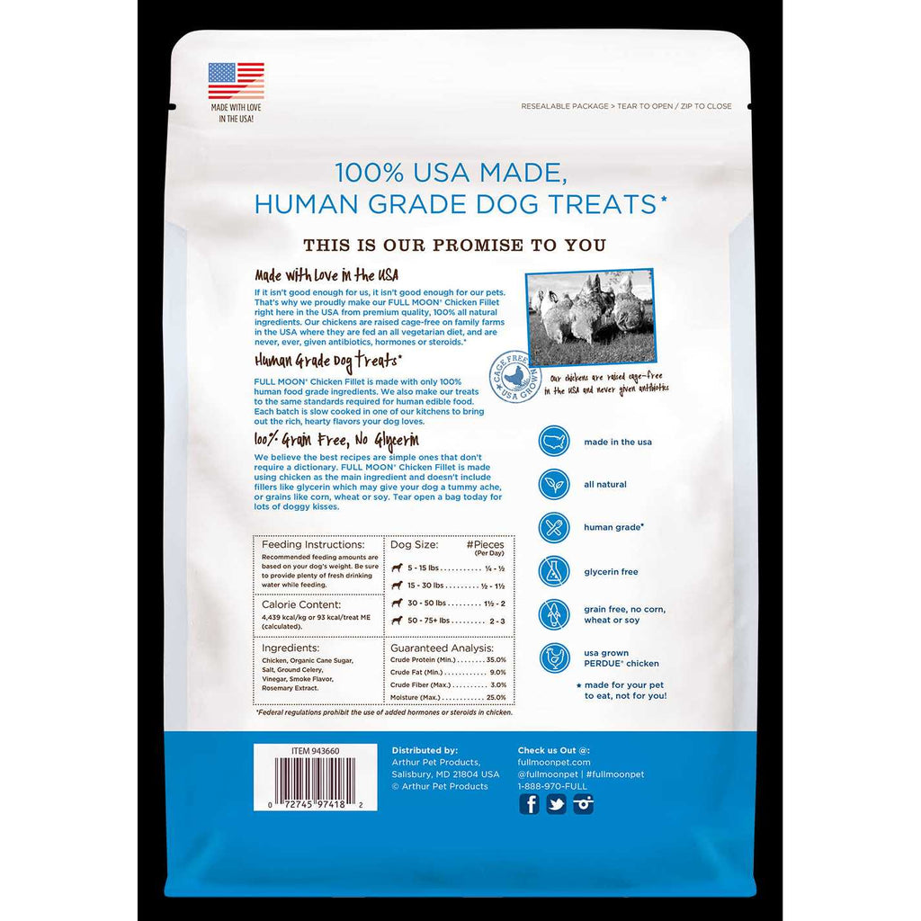 Chicken Fillet Dog Treats 48 oz X1029