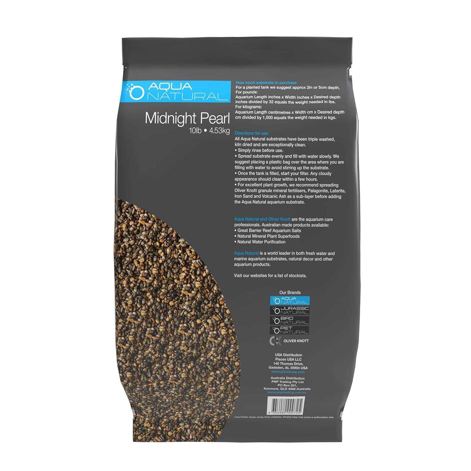 Midnight Pearl Gravel for Aquariums J1439