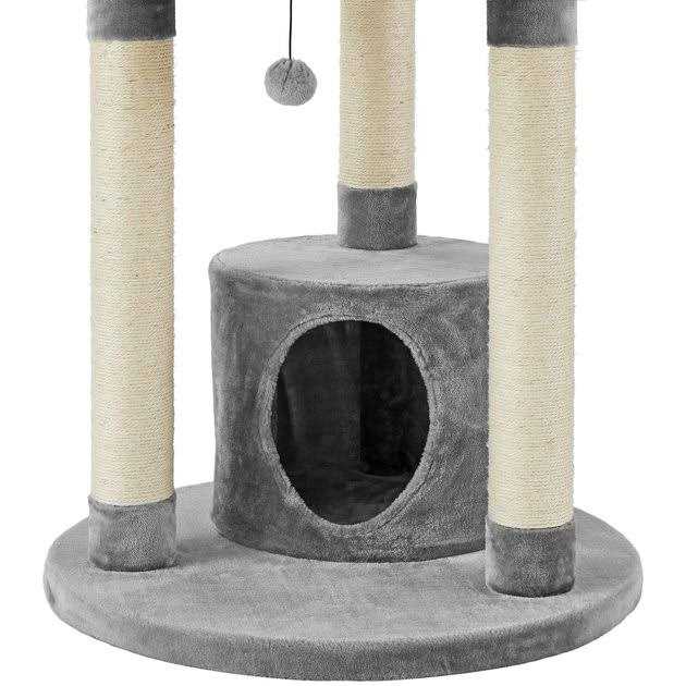 Heavy Duty Faux Fur Cat Tree Condo G68103