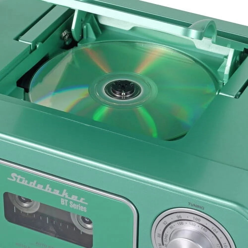 Bluetooth Portable CD Player Radio Cassette E5542