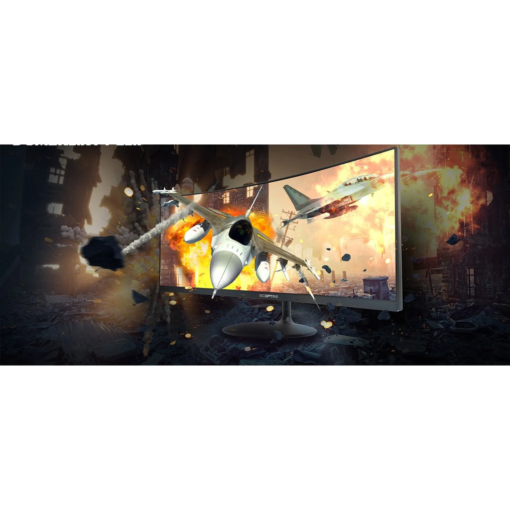 34" Curved Gaming LCD Monitor, 21:9 W71909