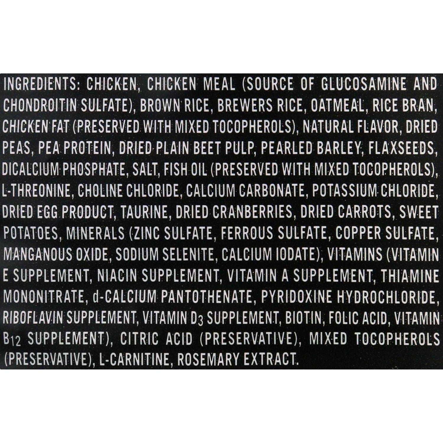Large Breed Chicken & Brown Rice Dry Dog Food Z235