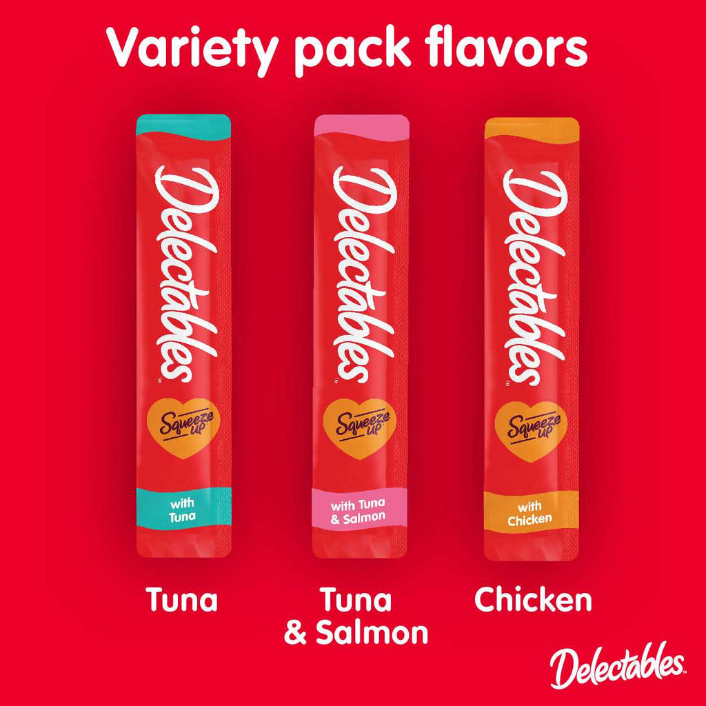 Lickable Wet Cat Treat Variety Pack S937229