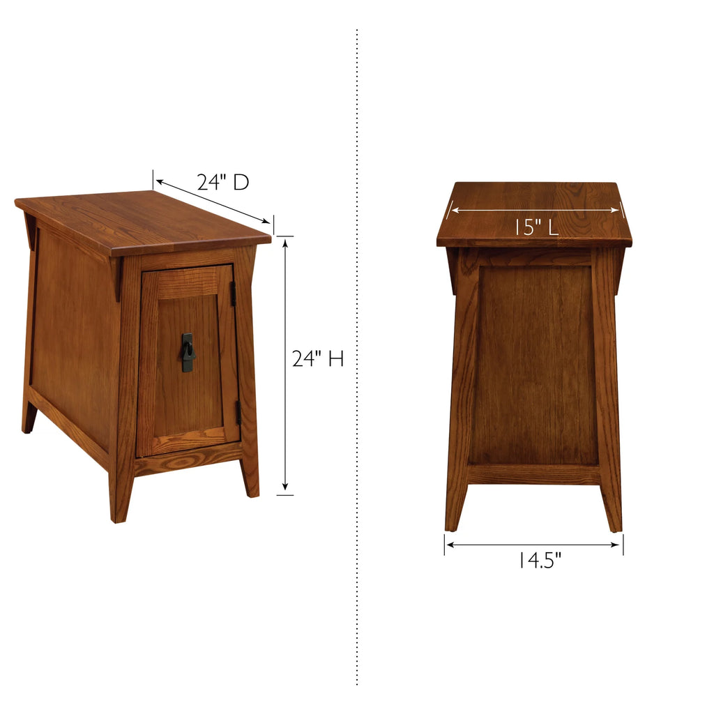 Solid Wood Mission End Table for Living Room and Bedroom Y1707