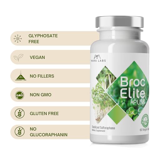 Broccoli Supplement with Stabilized Sulforaphane Extract, 30 Vegetable Capsules M6027