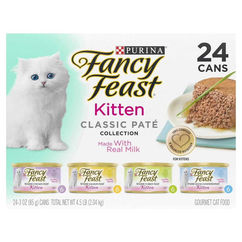 Grain Free Pate Wet Kitten Food Variety Pack K500909