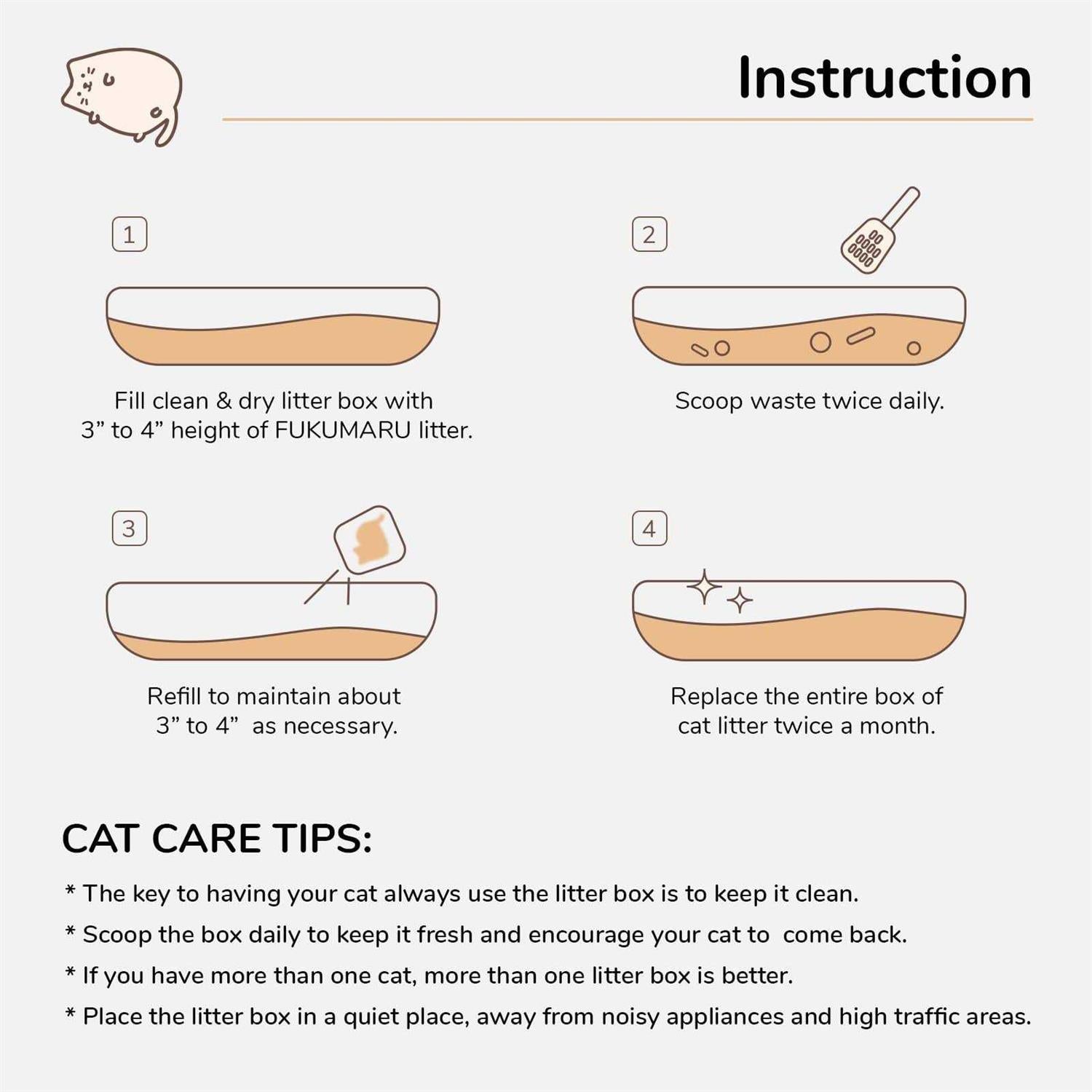 Tofu Cat Litter Clumping, Dust Free Unscented Flushable, Lightweight Low Tracking F31570