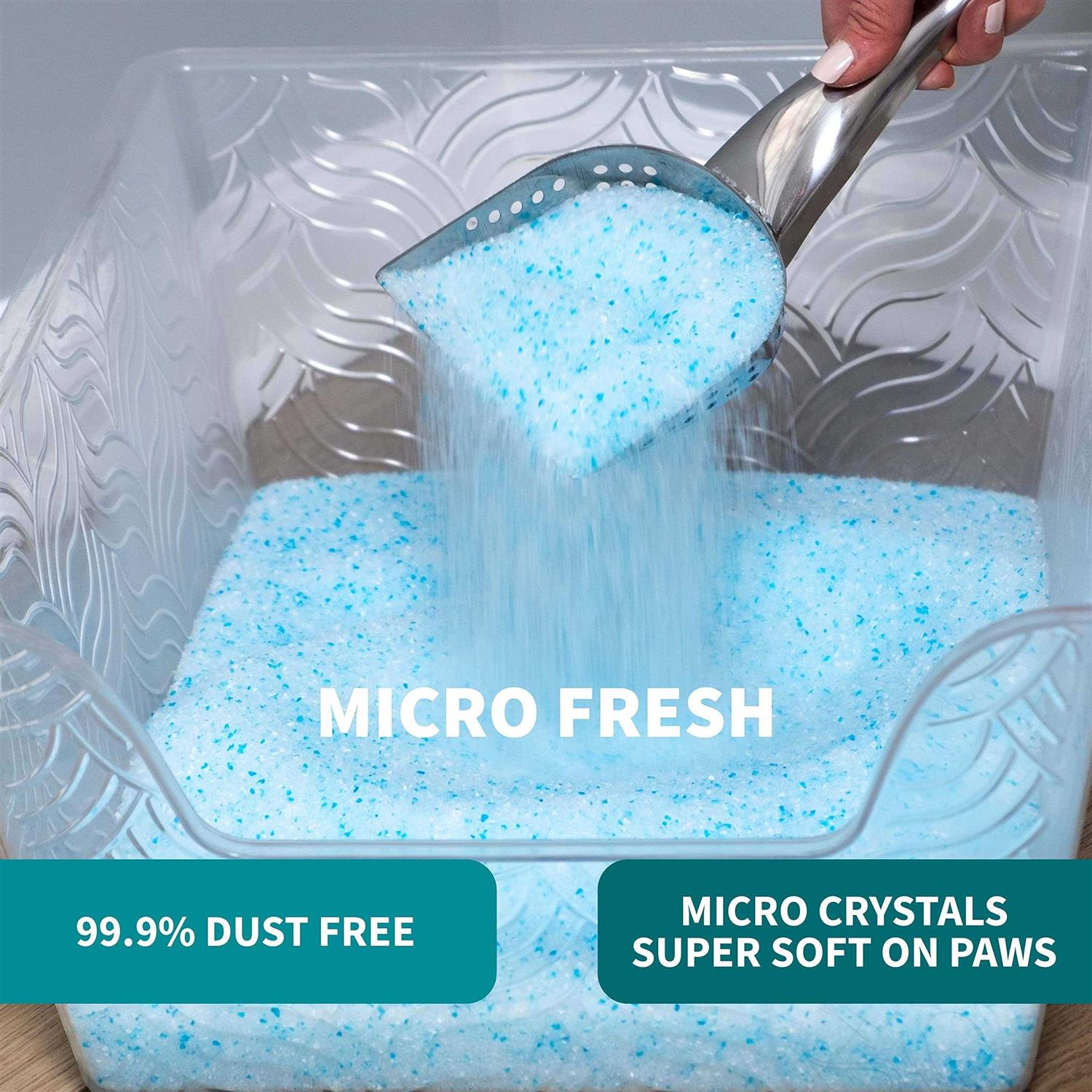 Crystal Cat Litter with Odor Control U254