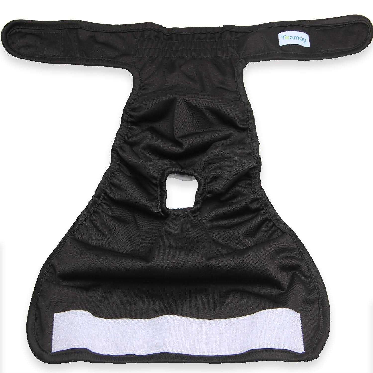 4pcs Washable Female Dog Diapers, Reusable Doggie Diaper Wraps V622
