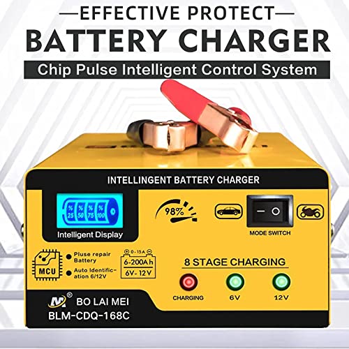 15A Smart Car Battery Charger Maintainer with Pulse Repair N988
