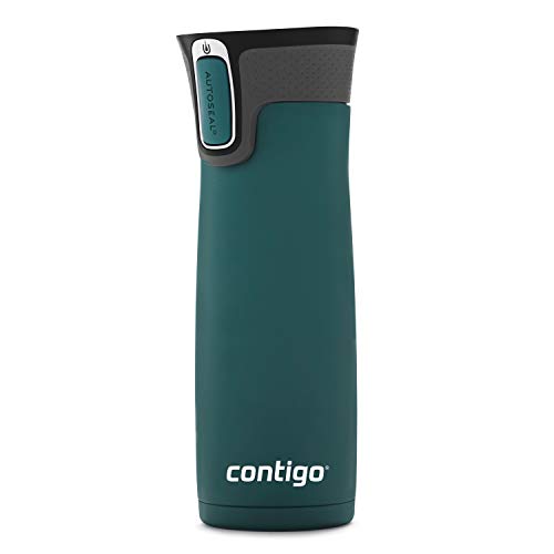 Stainless Steel Travel Mug with Autoseal Lid, 16oz T7342