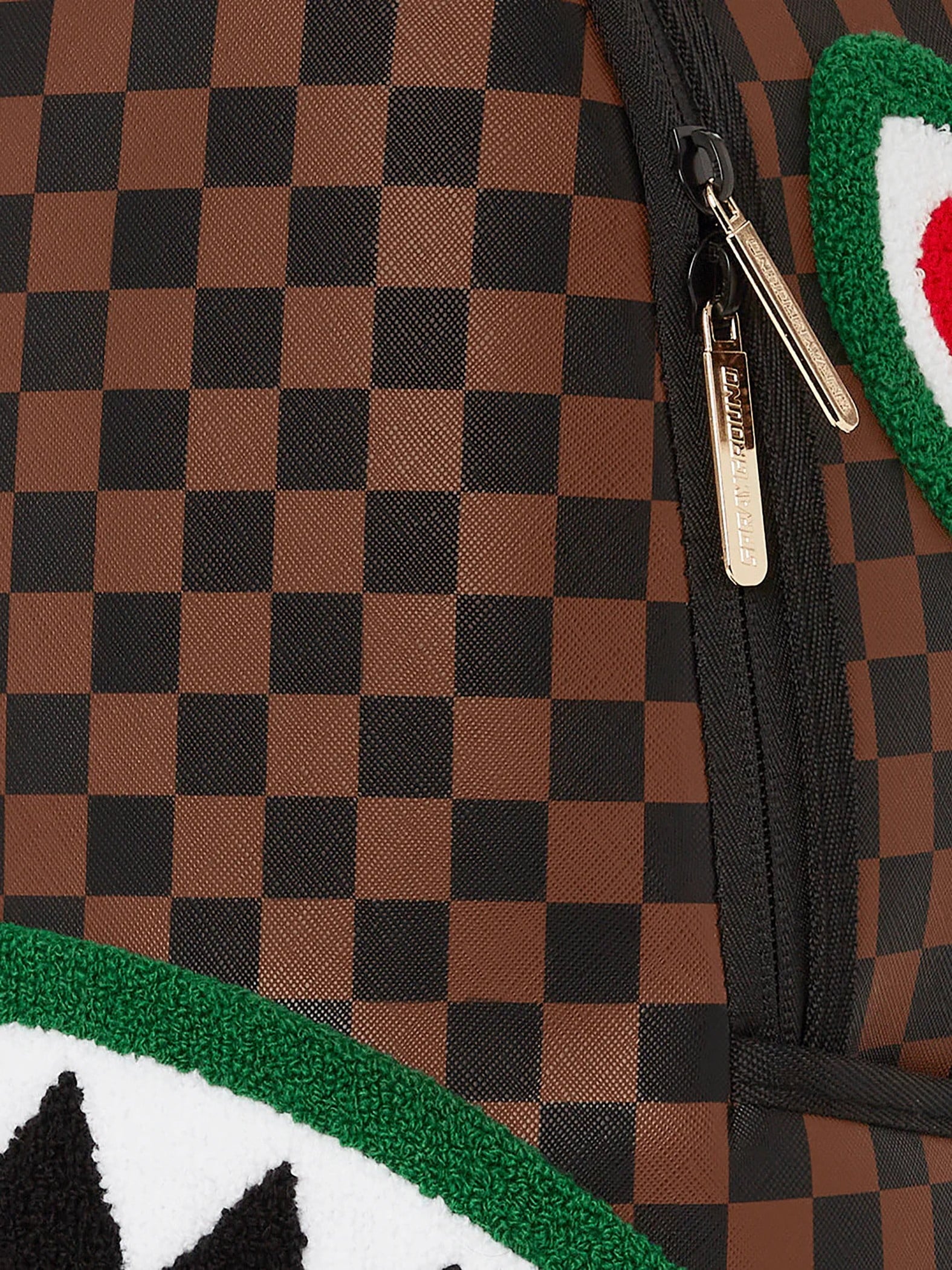 Chenille Backpack, Brown K462
