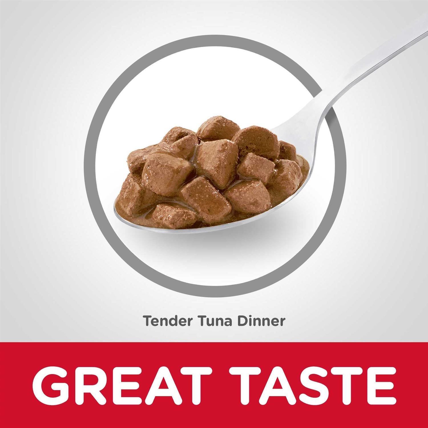 Adult 7+ Tender Tuna Dinner Cat Food F786989