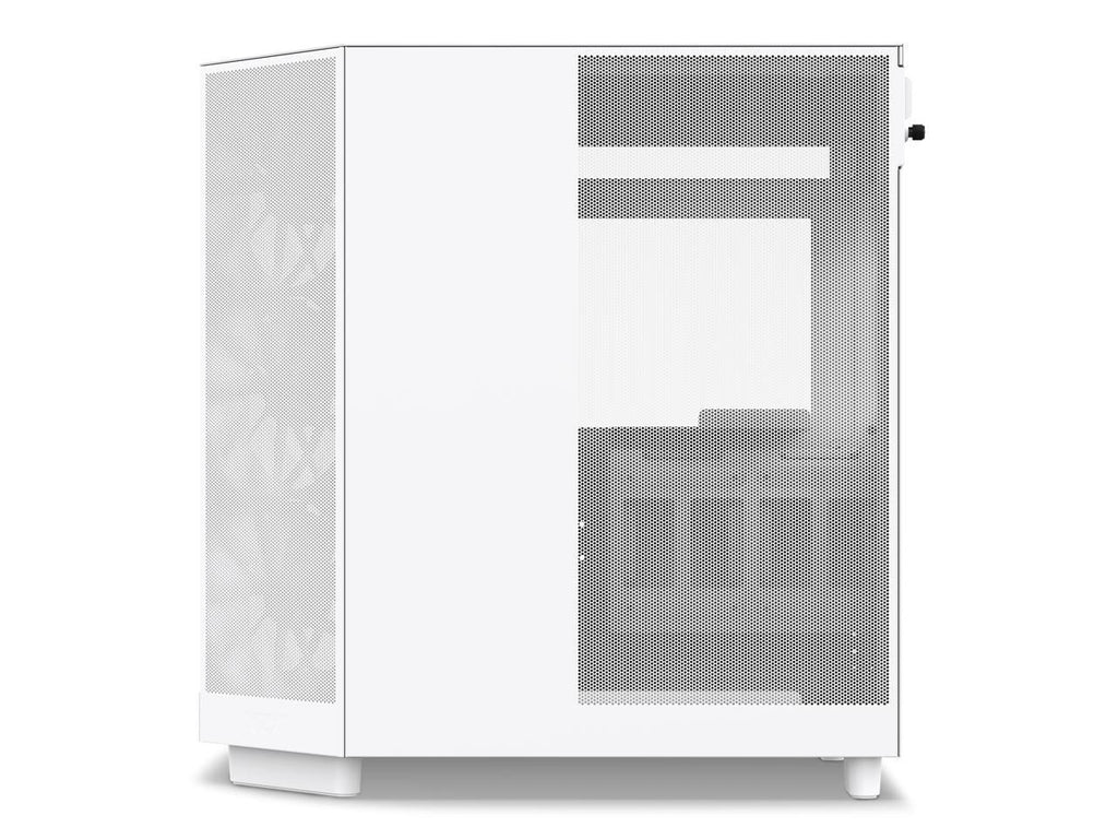 Compact Dual-Chamber Mid-Tower Airflow Case, White P7047