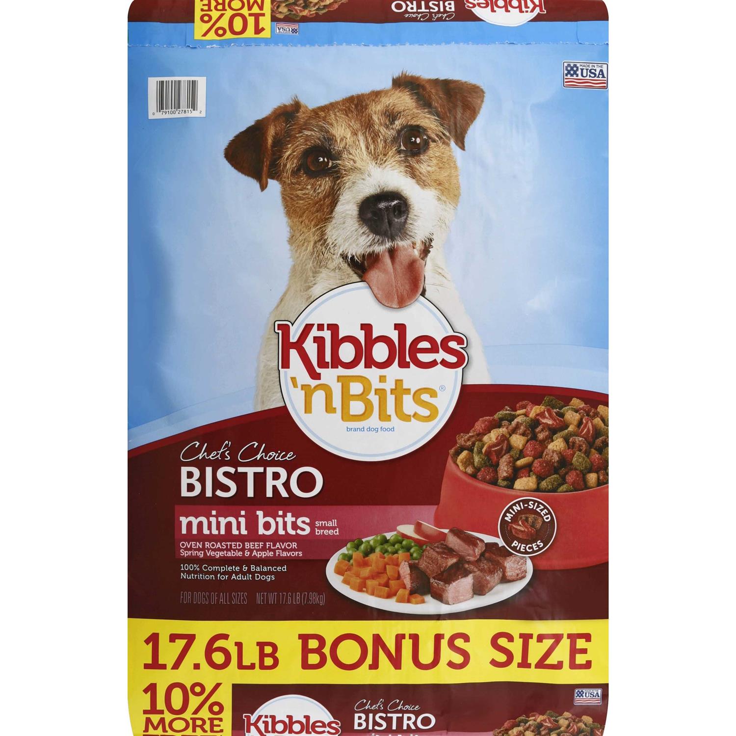 Beef Chicken Dog Food Mini Bits B347797