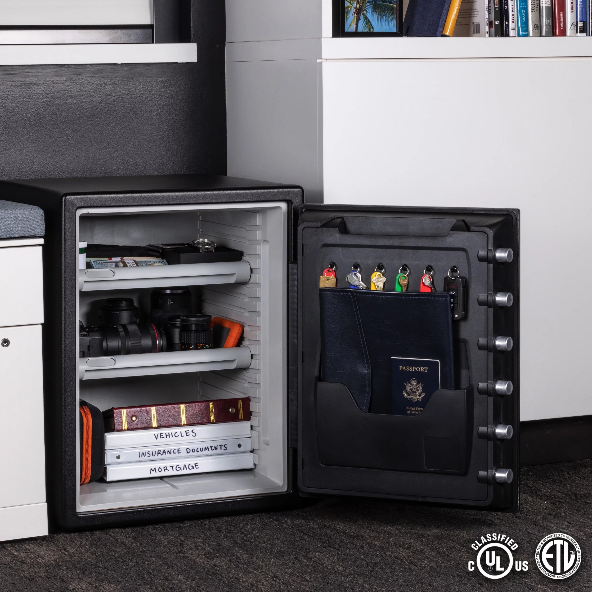 Water and Fire-Resistant Safe with Digital Keypad Lock, 2.0 cu. ft. Y959974