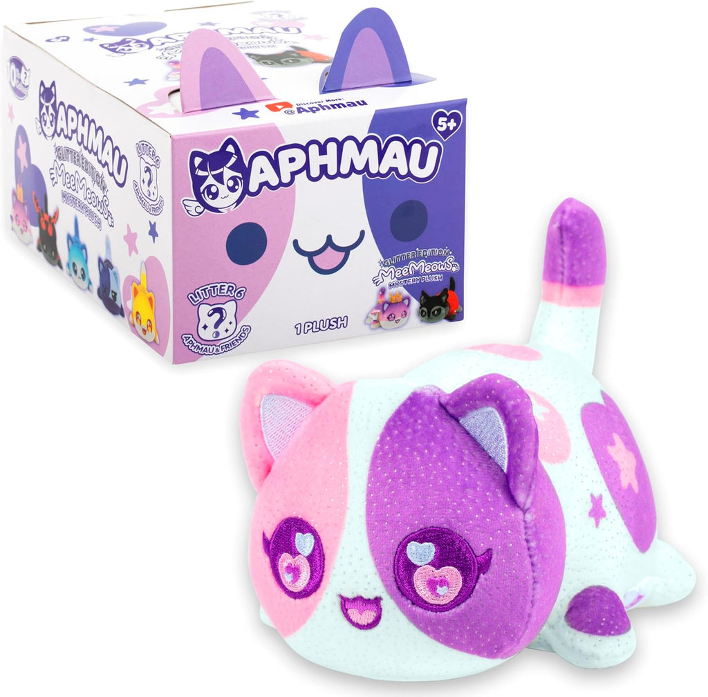 MeeMeow Mystery Plush Series 6 – Blind Box, 1 of 8 Possible R9747