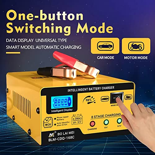 15A Smart Car Battery Charger Maintainer with Pulse Repair N988