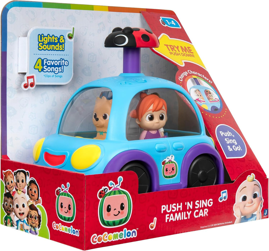 Musical Light-Up Push Car for Toddlers Y500