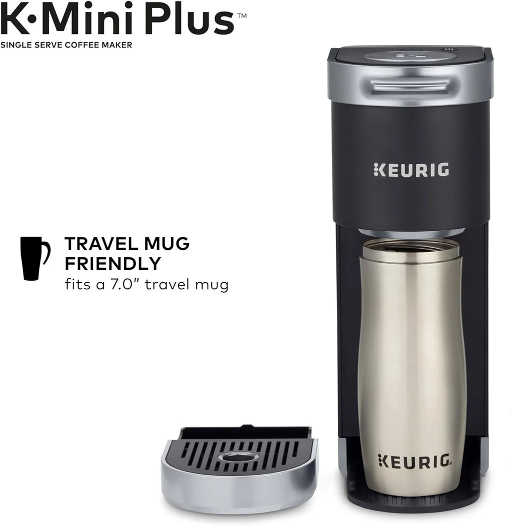 Single Serve Coffee Maker with 6-12 oz Brew Sizes, Black A265933