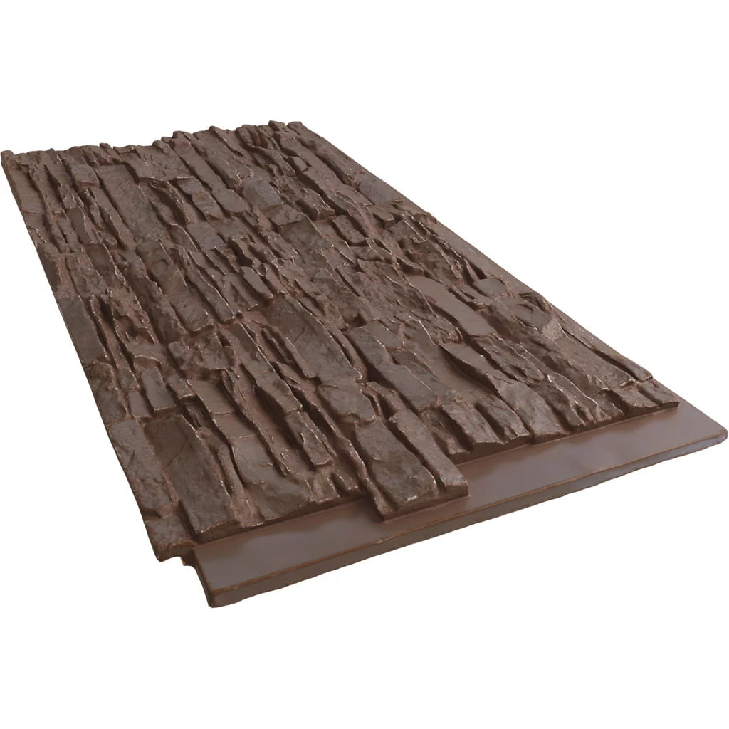 Stacked Stone Faux Siding Panel, Autumn Bronze O5784