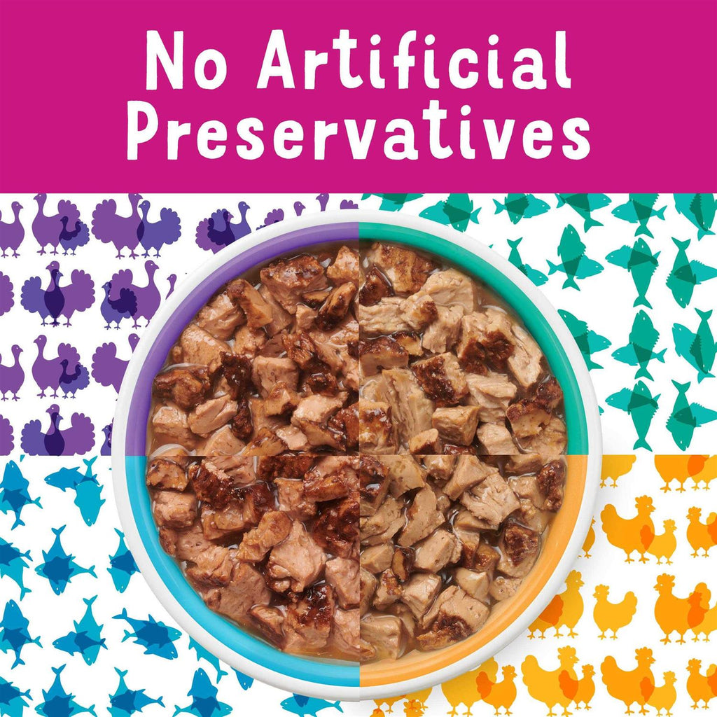 Wet Cat Food Variety Pack Chicken in Gravy N81842