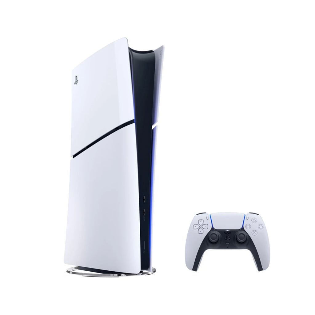 PS5 Slim 2TB Digital Edition Gaming Console with God of War Ragnarok Bundle and 8K HDMI Cable O165295