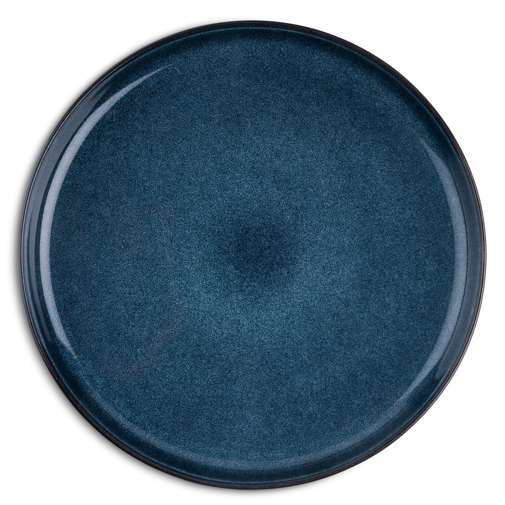 12-Piece Stoneware Dinnerware Set, Atlantic Blue N235592