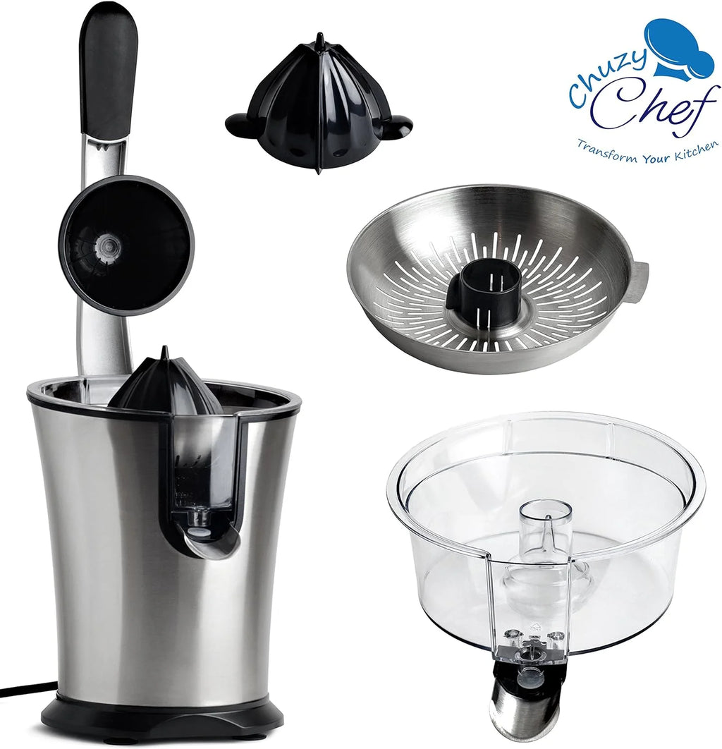 Electric Citrus Juicer with Anti-Drip Press, 300W O4816