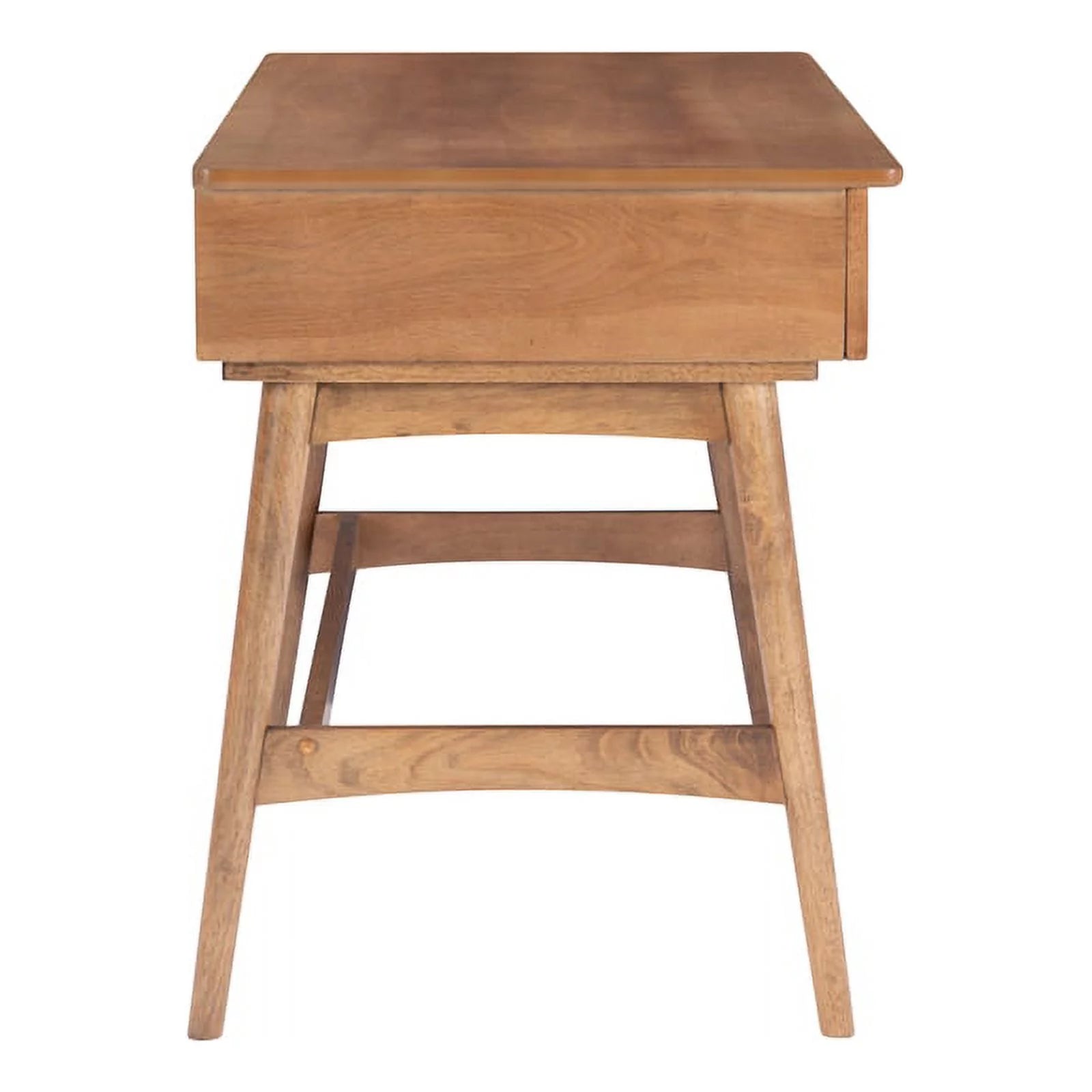 Rattan Wood Desk with Drawers E928273