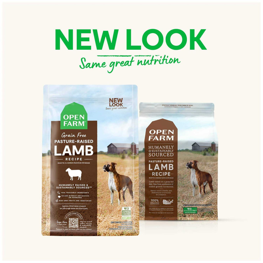 Grain-Free Pasture Raised Lamb Dry Dog Food U980