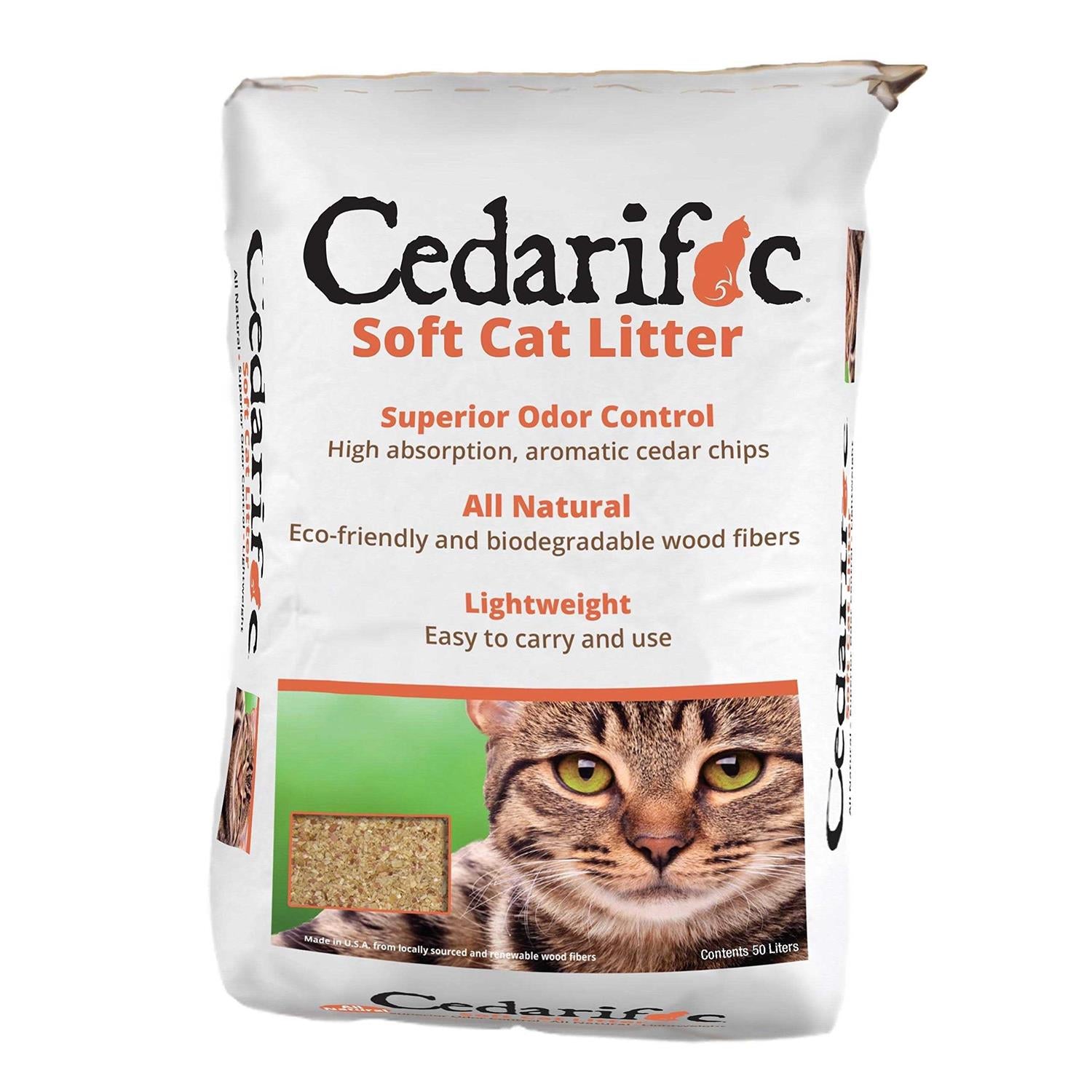 Natural Cedar Chips Cat Litter S94408