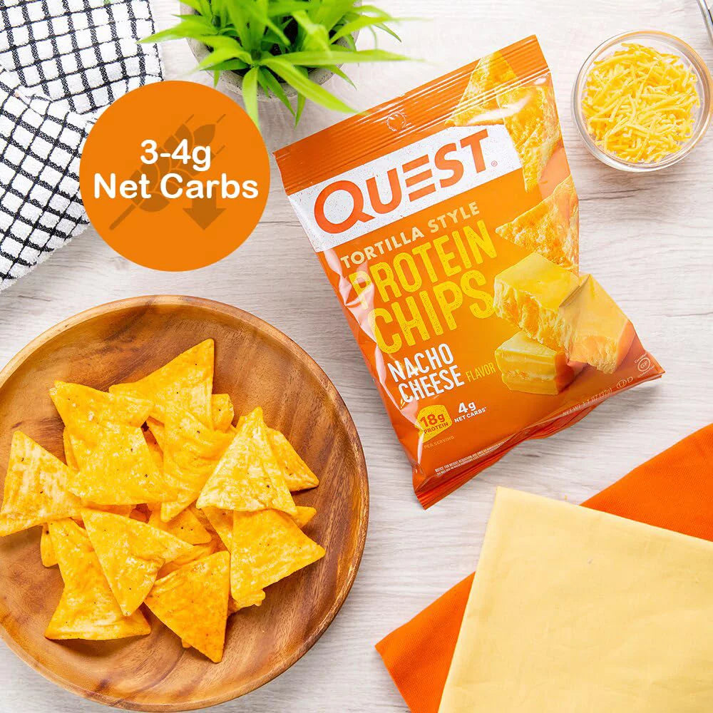Protein Chips Variety Pack, Assorted Flavors, High Protein Snack, 6 Pack O63696