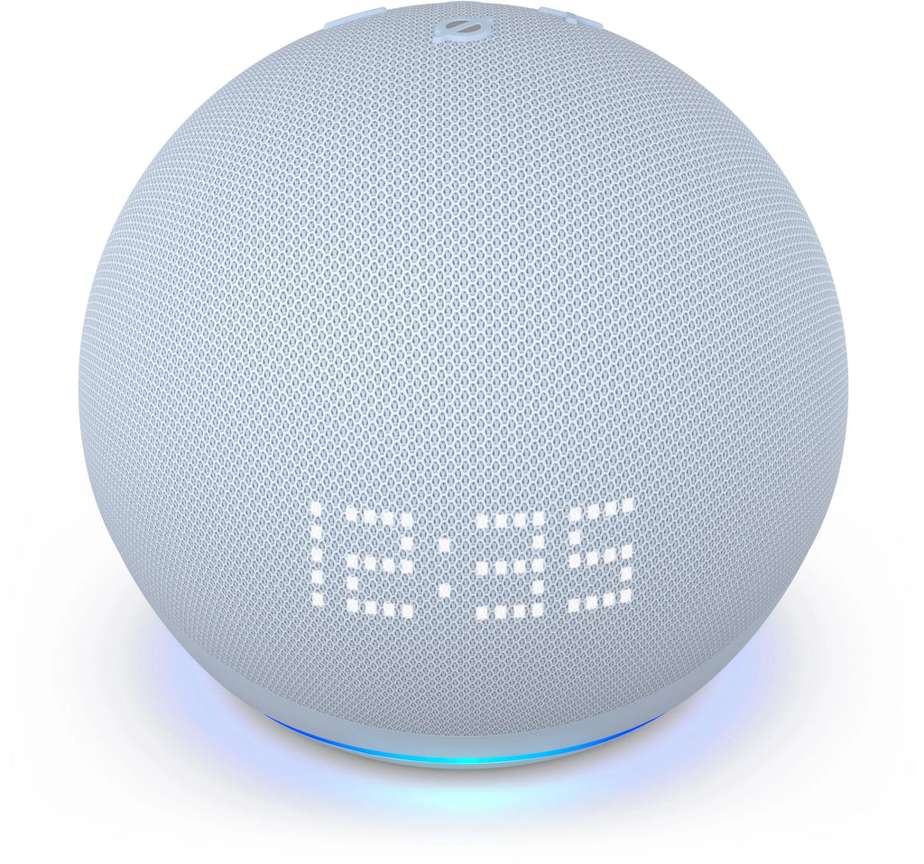 Smart Speaker with Clock and Alexa C9101