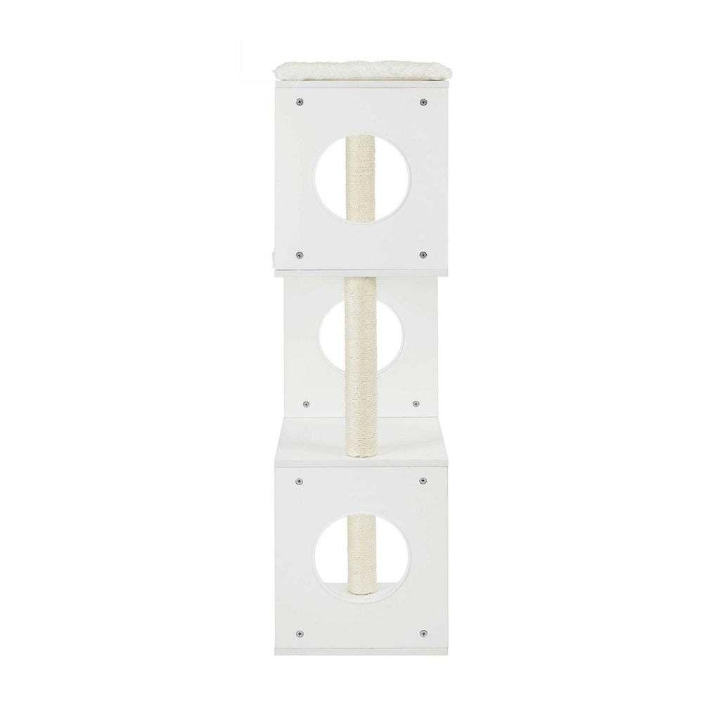 White Cat Tree B9407