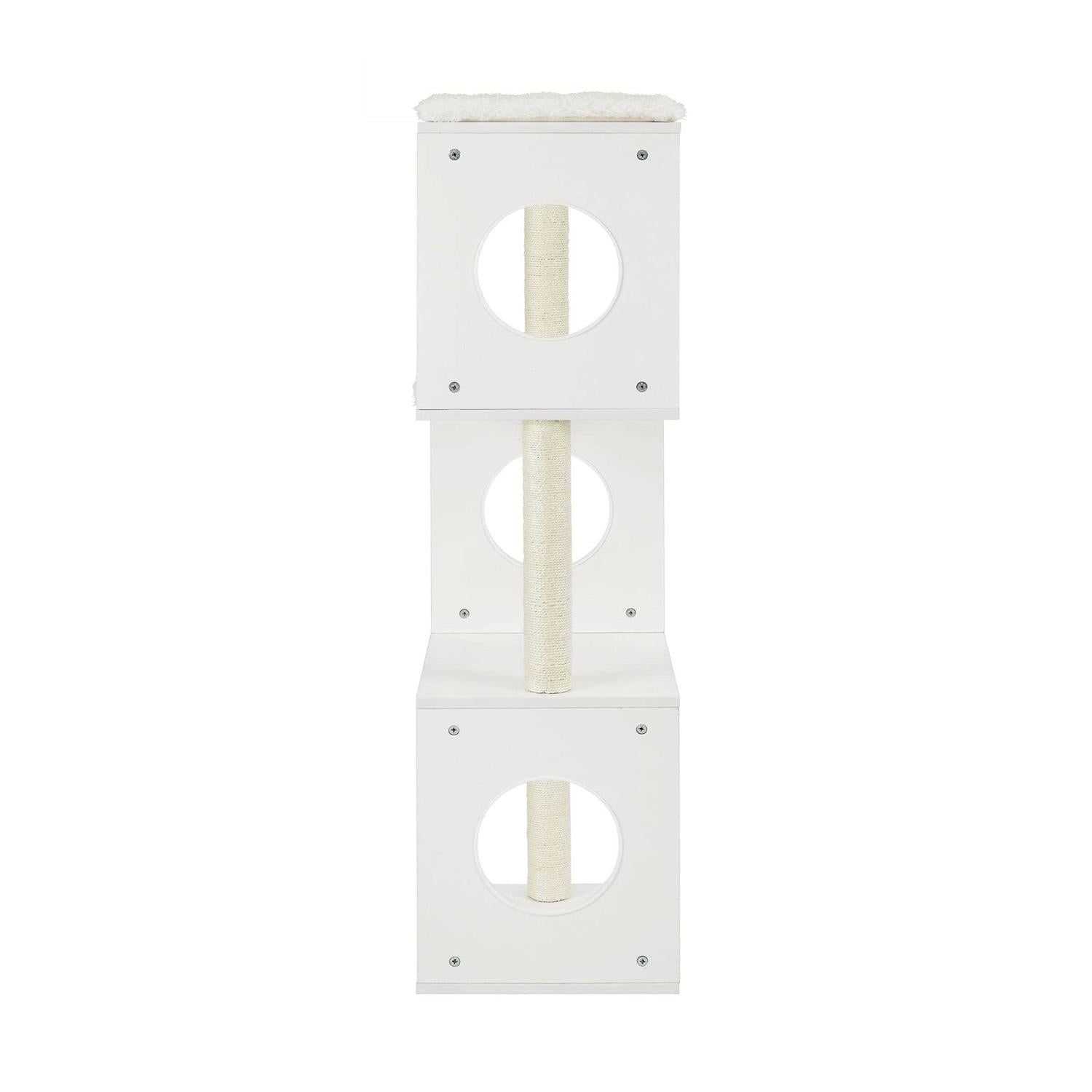 White Cat Tree B9407