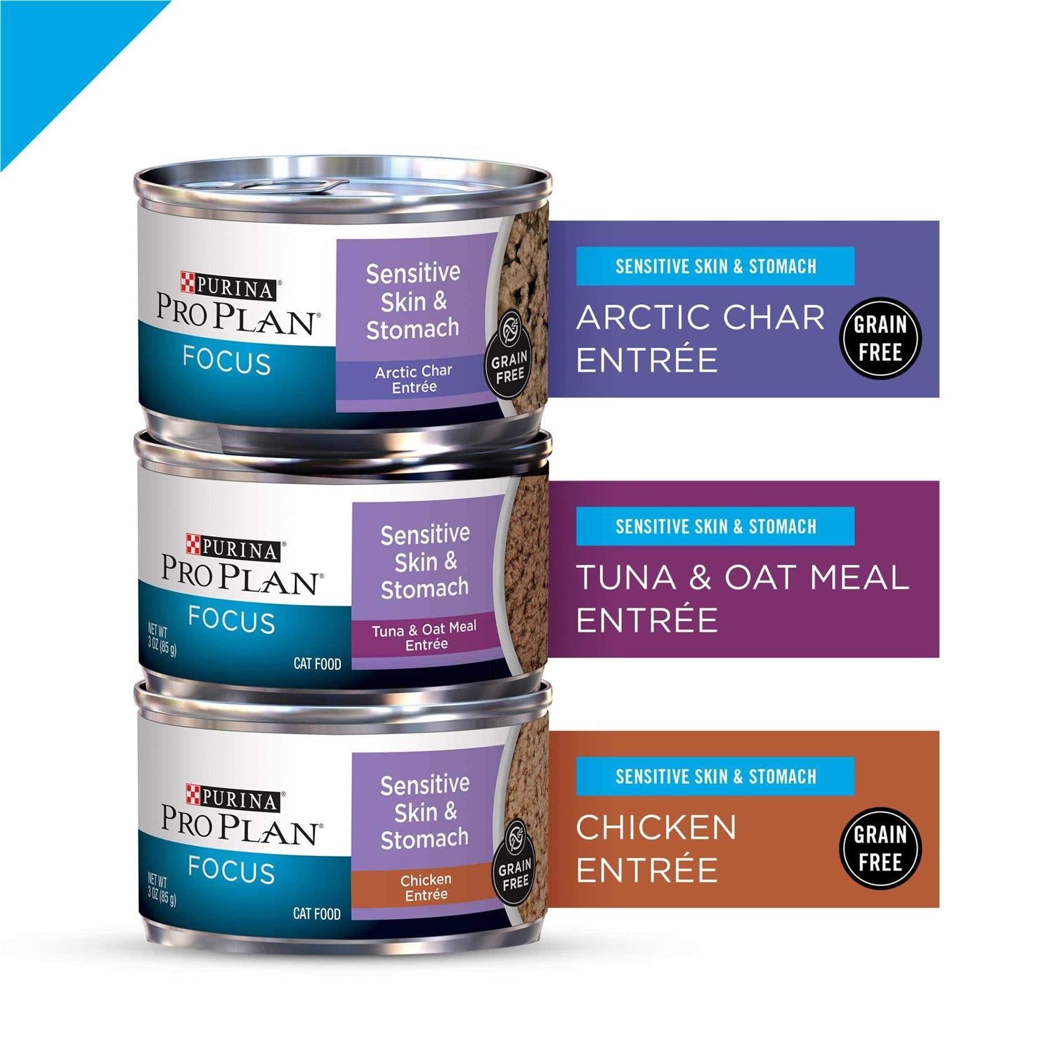 Sensitive Skin and Stomach Wet Cat Food Variety Pack N334993