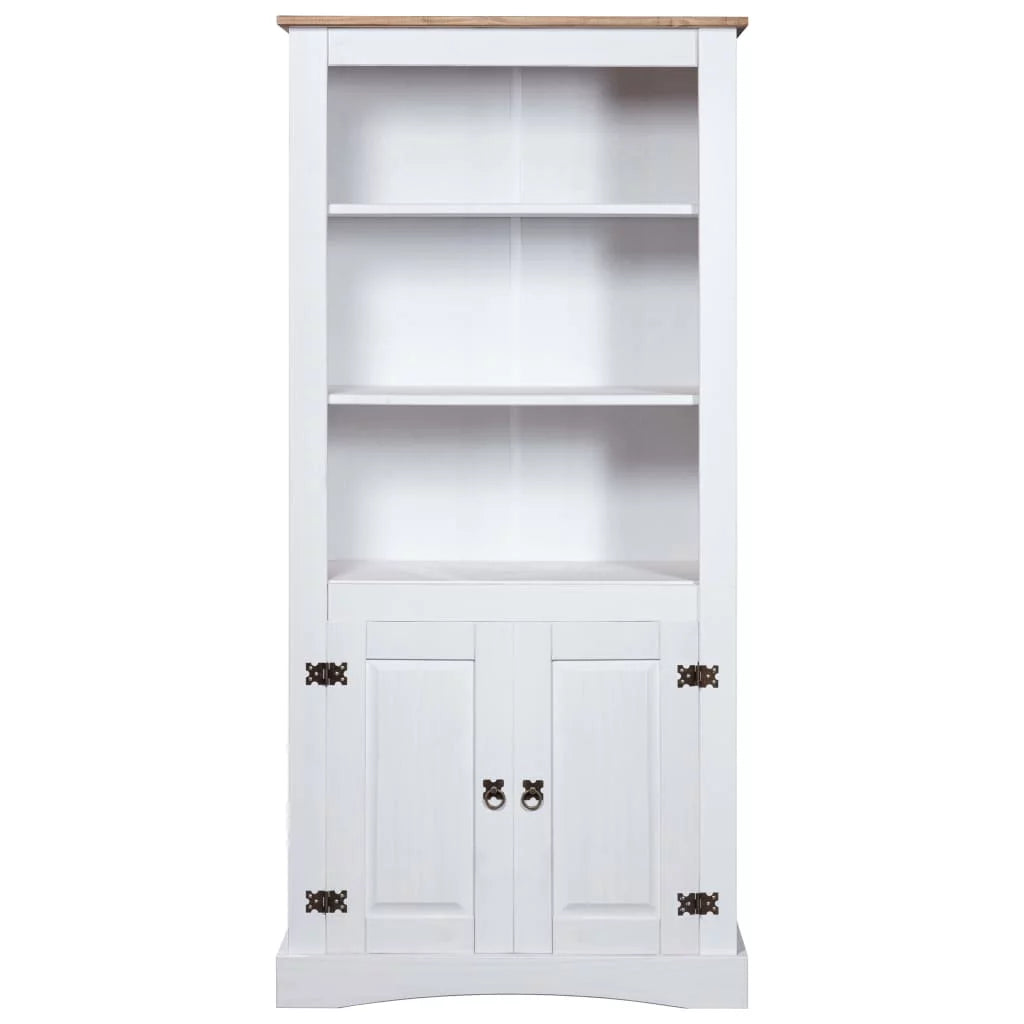 Cupboard Mexican Pine Corona White 31.5"x15.7"x66.9" Y507