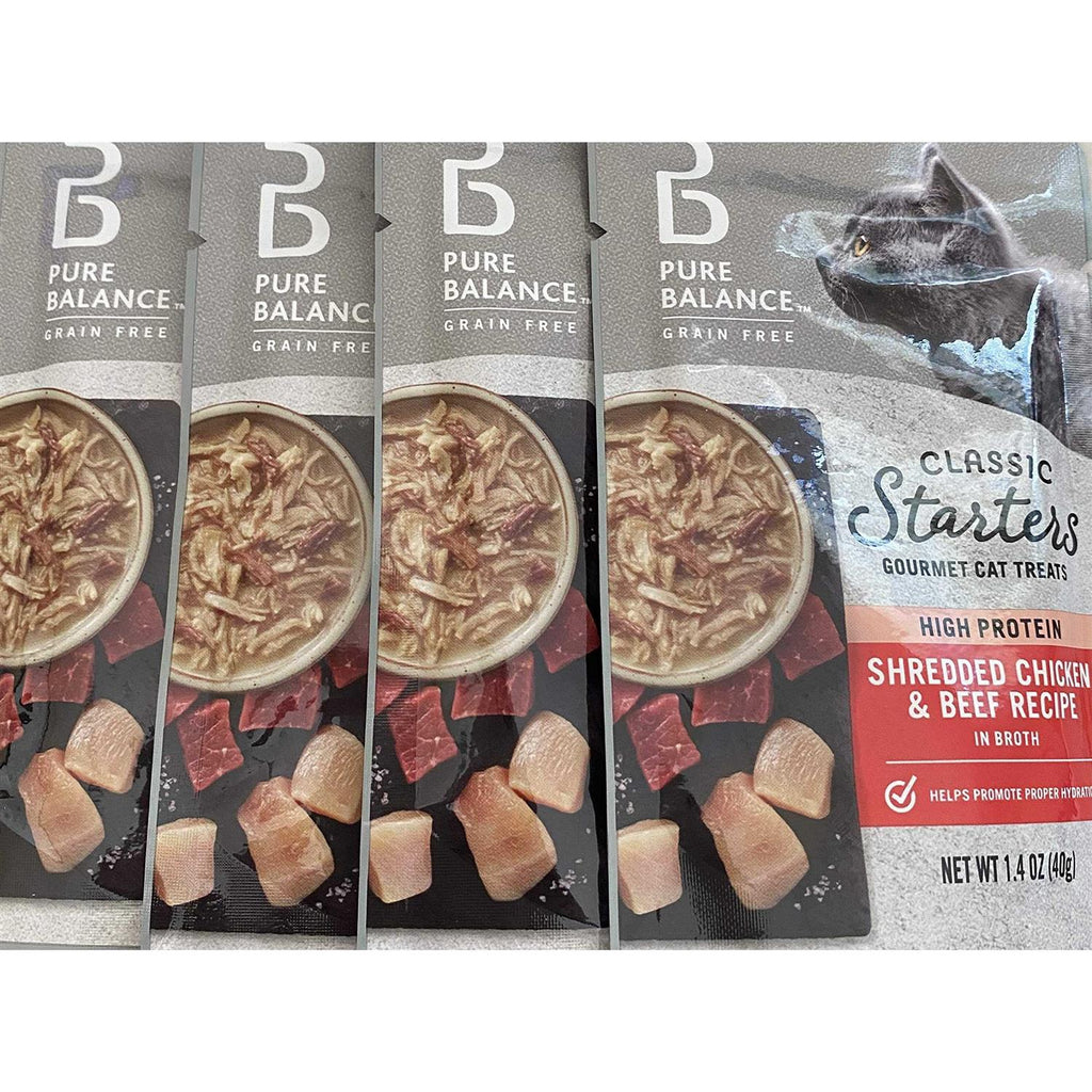 Shredded Chicken & Beef Broth Cat Treats V212633