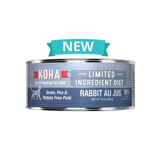 Rabbit Pate Wet Cat Food for Sensitive Stomachs H7150